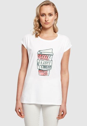 GILMORE COFFEE PLEASE  - T-Shirt print - white