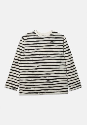 Mads Nørgaard, DRY TEE - Μπλούζα με μακριά μανίκια - snow white/black