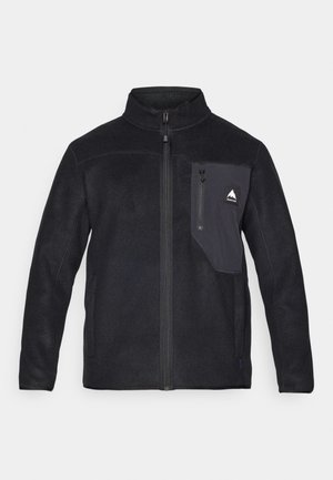 CINDER UNISEX - Flísová bunda - true black