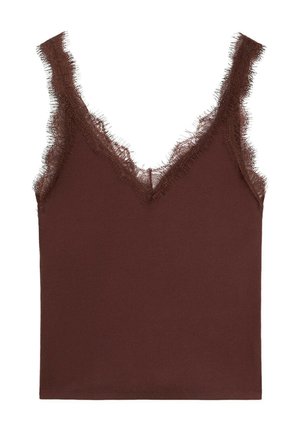 Massimo Dutti, Top - brown