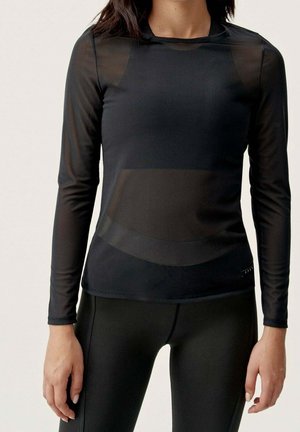 Langarmshirt - black