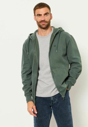 FatFace, ZIP THROUGH HOODIE - Sweatjacke - dark green