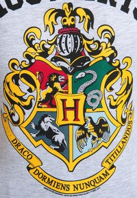 LOGOSHIRT HOGWARTS LOGO - T-shirt imprimé - grau-meliert