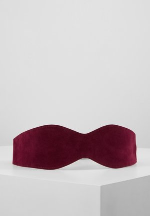 Taljebælter - dark red