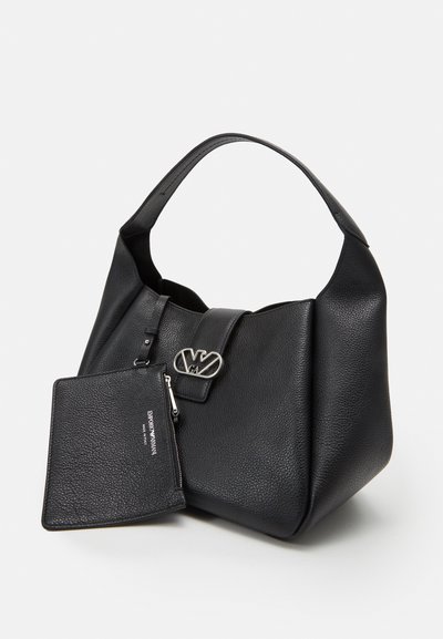 Emporio Armani HOLLY SIZE BORSA HOBO SET - Handbag - nero/black