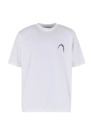 Woodbird, WBBAINE WARP TEE - T-shirt imprimé - white