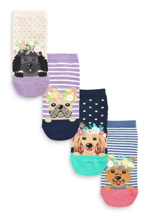4 Paar Halloween Socken Set - Flauschige Kürbis Socken Für Damen