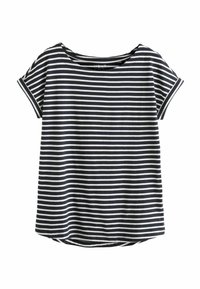 Niet geselecteerd, navy stripe