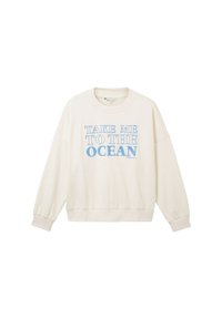TOM TAILOR DENIM Felpa - white