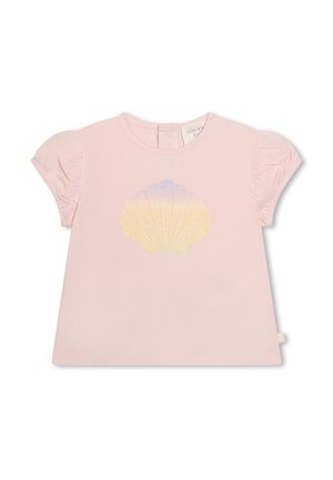 À DOS PRESSIONNÉ - T-shirt imprimé - litchi