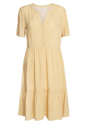 Robe chemise - yellow