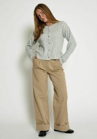 PEPPERCORN Kardigan - m light grey melange