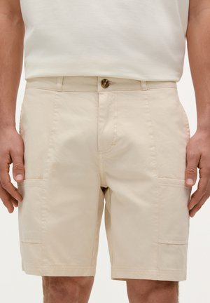 Scalpers SHORTS - Denim shorts - cream