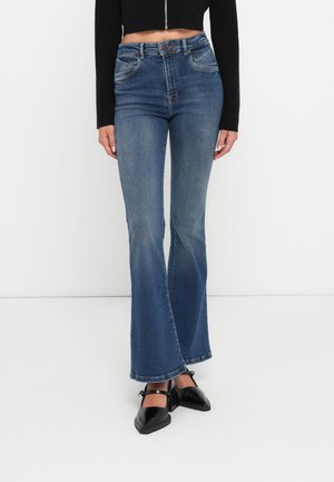 JONNA HIGH RISE FLARE - Flared Jeans - blue denim
