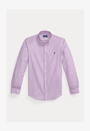 Polo Ralph Lauren CUSTOM FIT STRIPED BROADCLOTH SHIRT - Ing - white/purple dawn