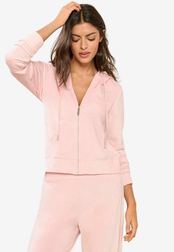 REGULAR FIT THROUGH - Sweatjacke