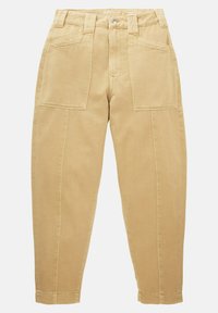 TOM TAILOR DENIM BARREL MOM - Jeans Straight Leg - brown rice