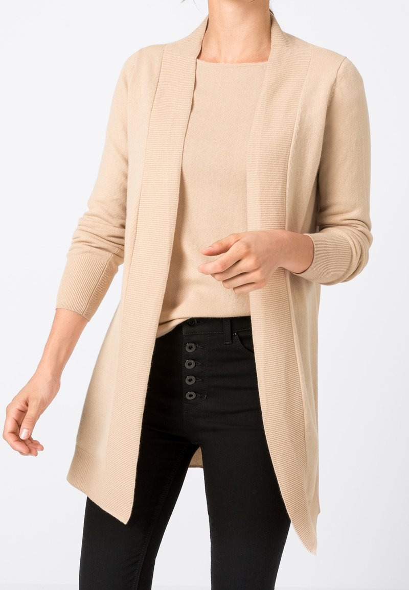 HALLHUBER Gilet - camel