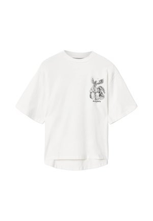 AllSaints, SERAPH AMELIE SS . - Print T-shirt - chalk white