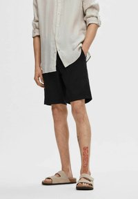 SLHSLIM MILES FLEX - Σορτς - black