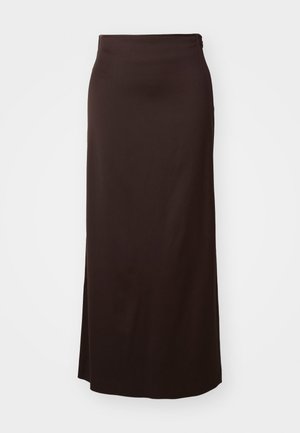 FLORIANE - Jupe longue - brown