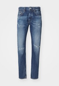 TAPERED JEANS - Vaqueros rectos - denim