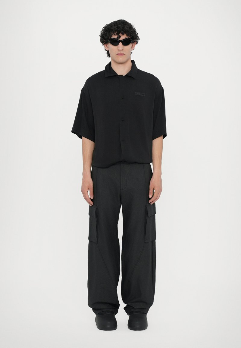 032c - BOWLING SHIRT UNISEX - Shirt - black, Enlarge