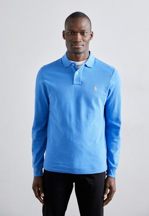 CUSTOM SLIM FIT MESH POLO SHIRT - Polo - blue orbit