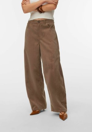 VMKAITLIN HIGH WAIST - Pernera ancha - fossil