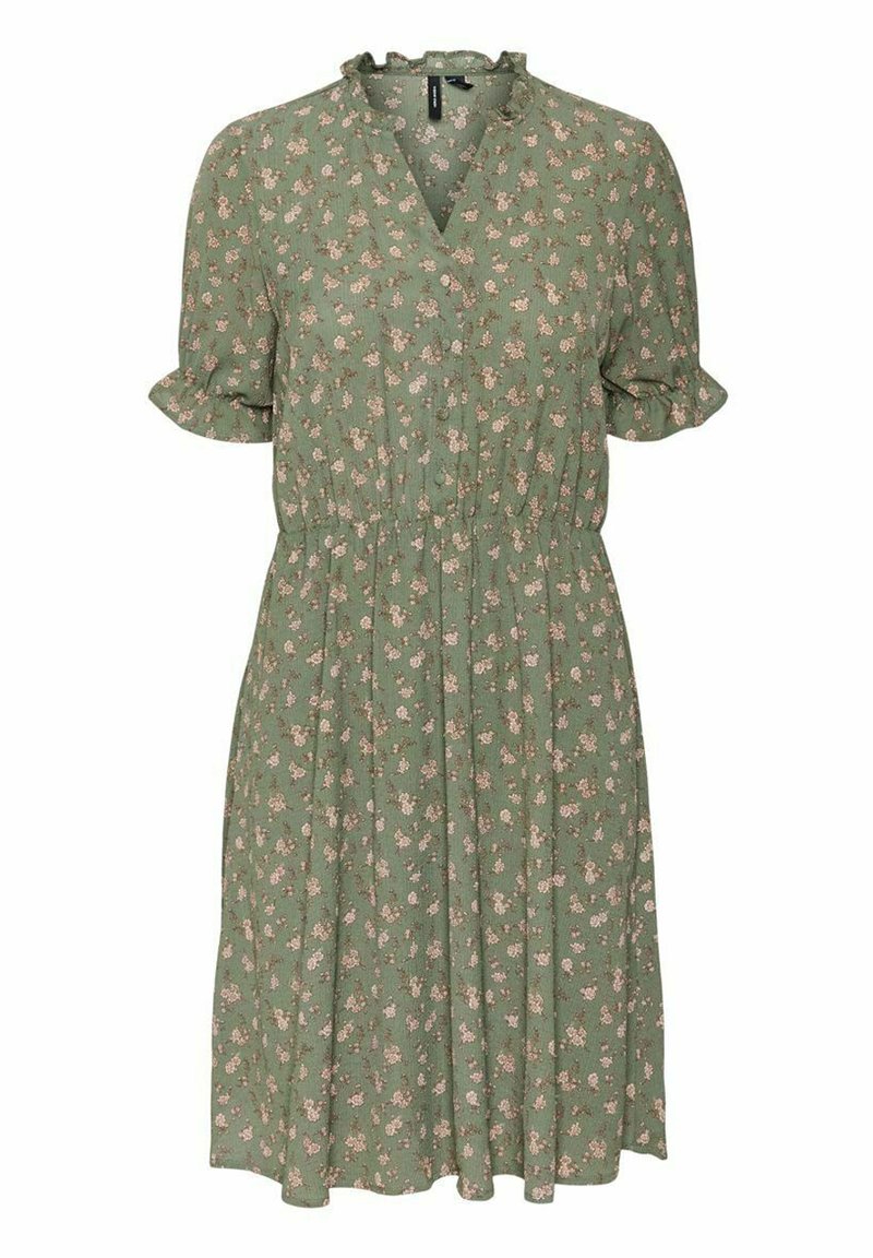 Vero Moda Blousejurk groen Vero Moda Blousejurk groen
