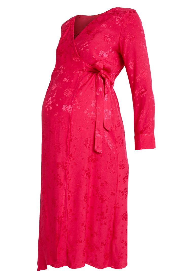 Topshop Maternity Jurk donkerroze