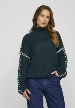 HIGH NECK - Jersey de punto - scarab