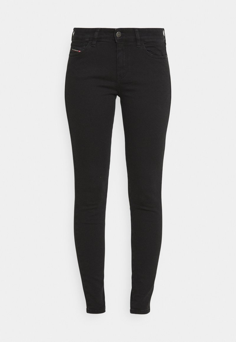 Diesel Jeans Skinny Fit zwart denim/blackdenim