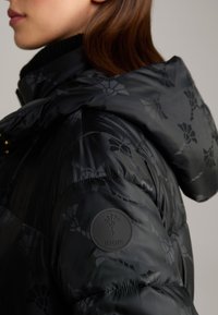 JOOP! STEPP IN GEMUSTERT - Wintermantel - schwarz