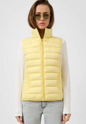 Weste - hellgelb