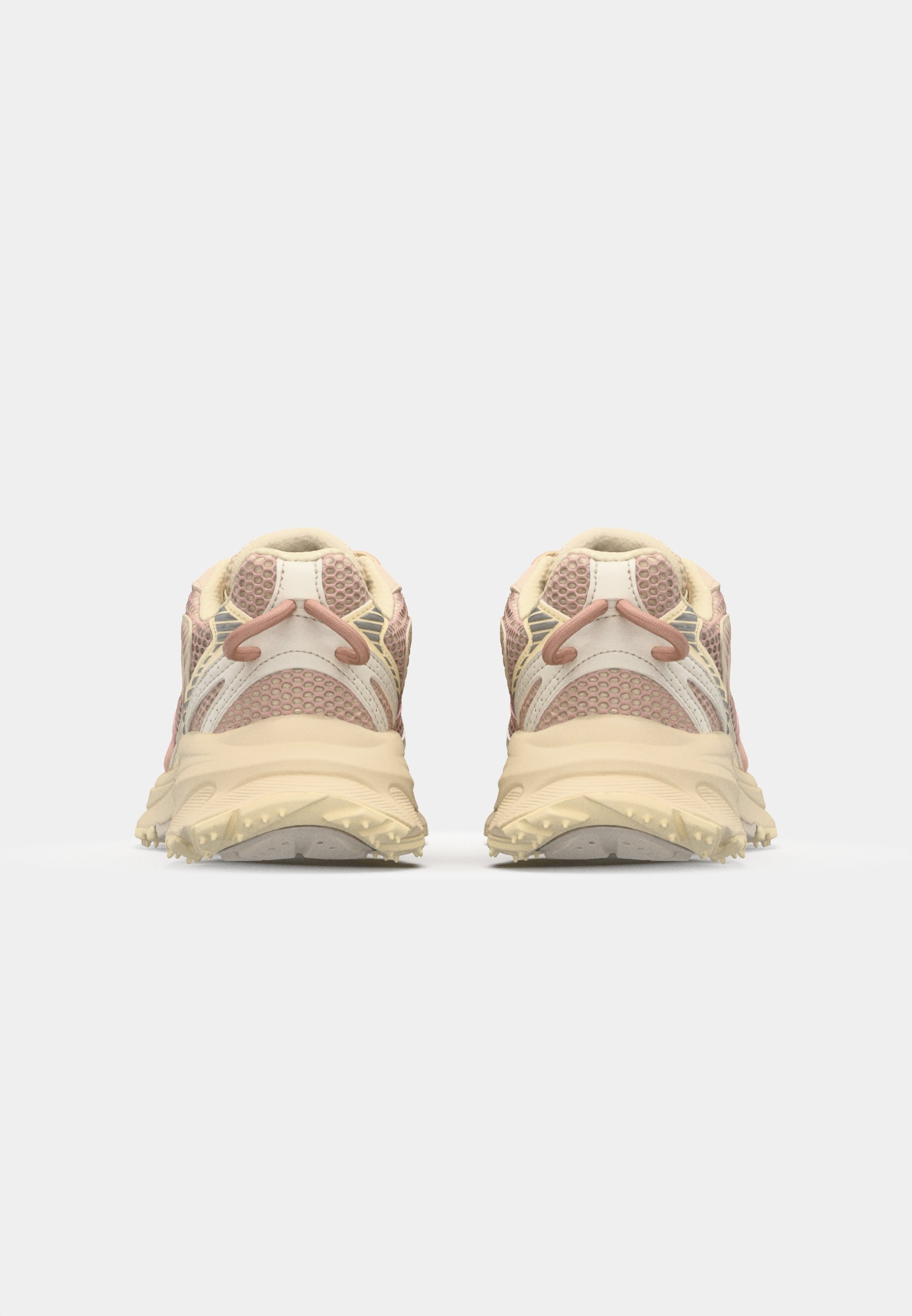 Lacoste NEO SHOT - Sneakers low - off white/light pink/alb natural