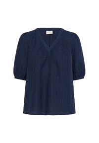 KAPAULINA V-NECK - Blouse - midnight marine cc