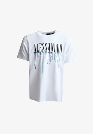 Alessandro Zavetti, ARTISTA T-SHIRT - T-shirt imprimé - optic white