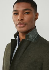 Hackett London DELAVE HOPSACK - Sakko - khaki