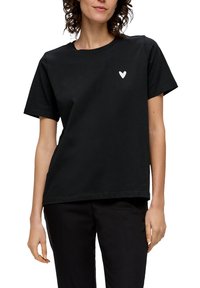 s.Oliver IM LOOSE FIT - T-Shirt basic - schwarz