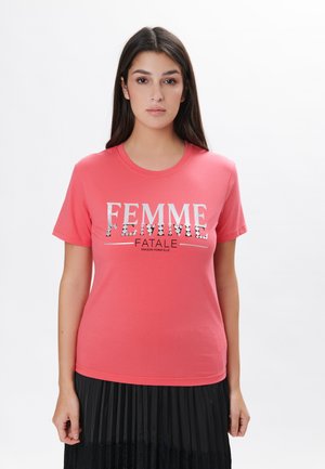 FATALE - T-shirts print - coral
