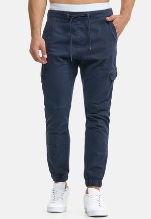 LEVI - Pantalon cargo - navy