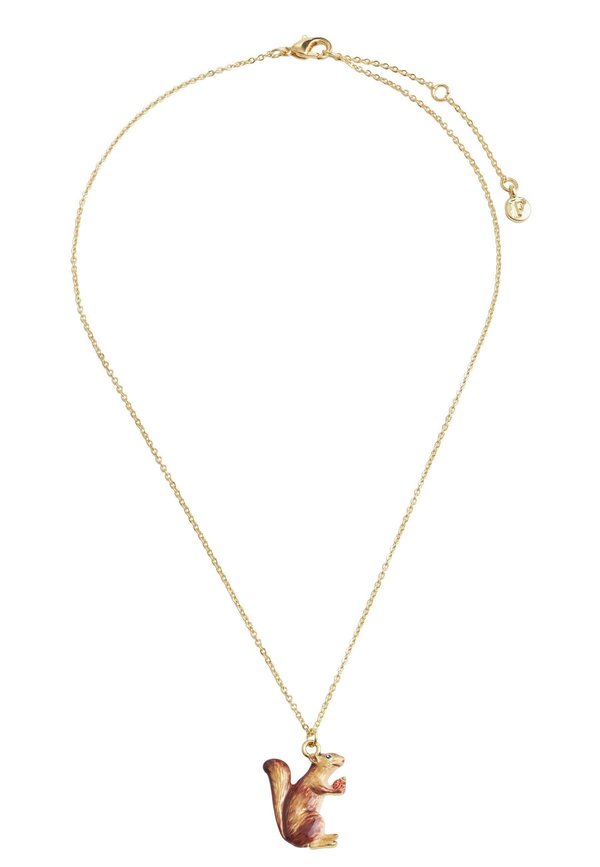 ENAMEL CHEEKY SQUIRREL - Halskette