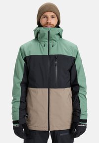 Selected, green grey black