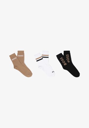 3 PACK - Čarape - black