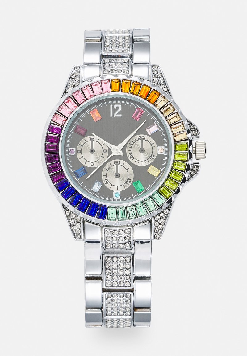 Pier One Zegarek chronograficzny/srebrny Zalando.pl