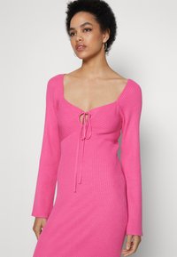 Lindex DRESS DANIELA - Φόρεμα σε ίσια γραμμή - dark pink