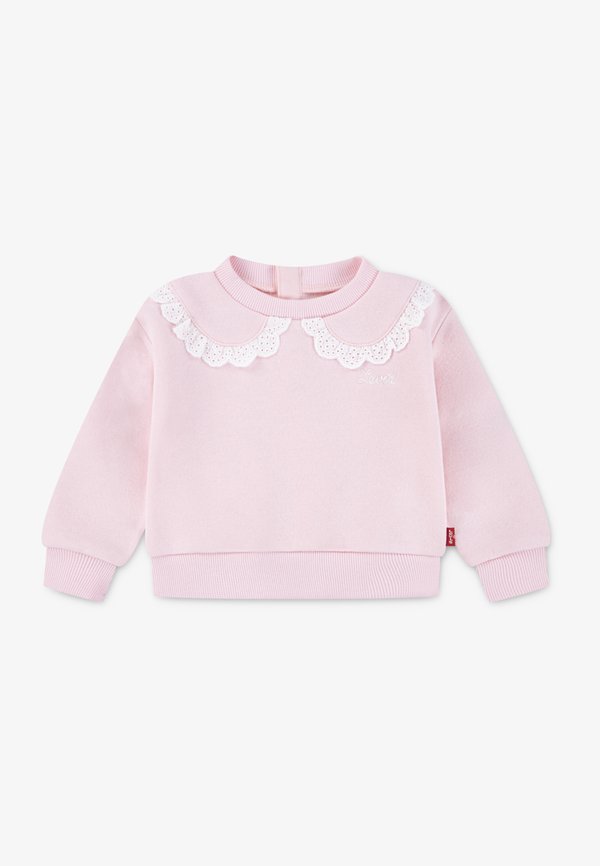 PETER PAN COLLAR CREW NECK - Sweatshirt - crystal rose