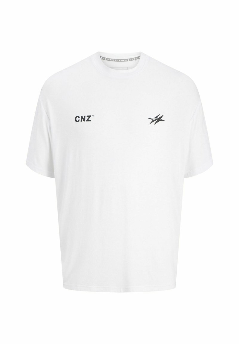 Jack & Jones Performance T-shirt print crème