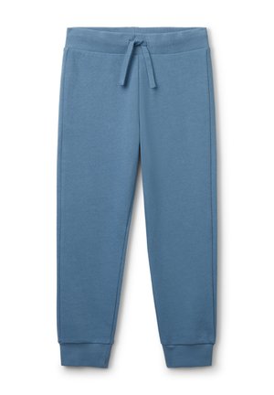 SPORTY WITH DRAWSTRING - Tracksuit bottoms - blue